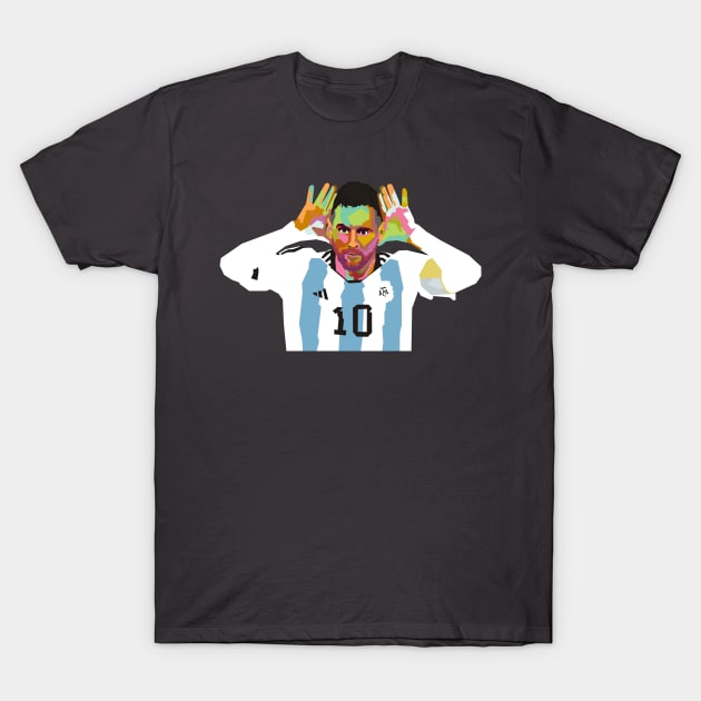 messi T-Shirt by rifaisetyo